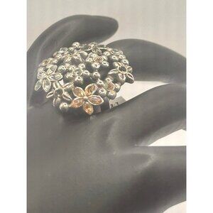 Brighton Flowers Floral cluster ring  NWoutlet tag  size 7